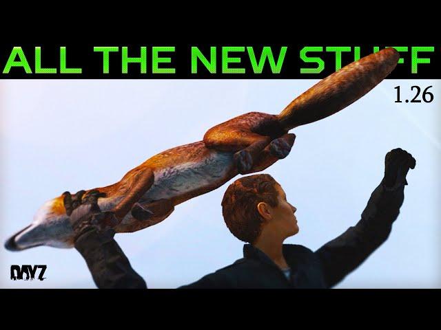 All NEW Stuff in DayZ Update 1.26 | Testing Infected Meat, Heat Changes & Fishing