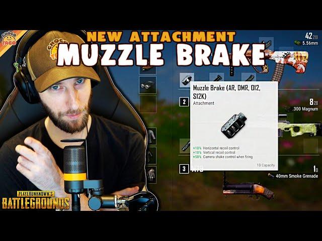 New Attachment: MUZZLE BRAKE ft. HollywoodBob & VSNZ | chocoTaco PUBG Squads Gameplay