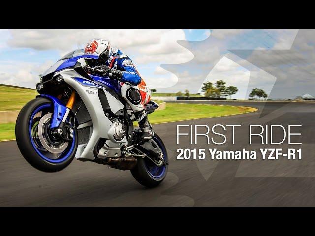 2015 Yamaha YZF-R1 First Ride - MotoUSA