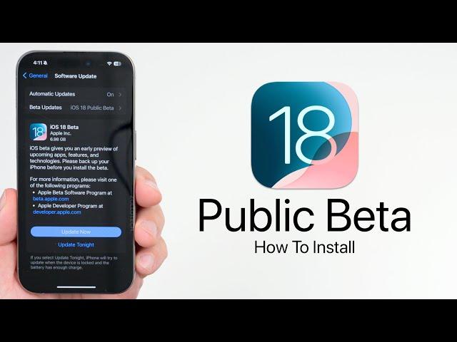 iOS 18 Public Beta is Out! - How To Install