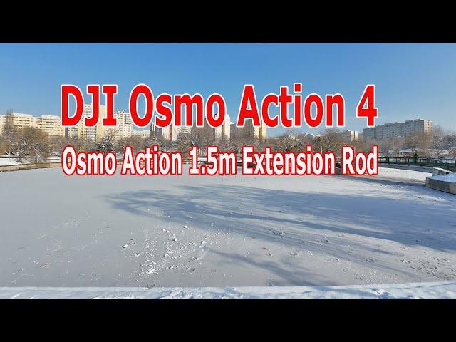 DJI Osmo Action 4 with Extension Rod