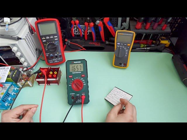 Am testat multimetrul Parkside PDAM 300 A1