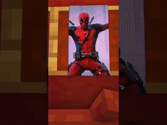 Deadpool Minecraft Animation ️ #shorts #minecraft