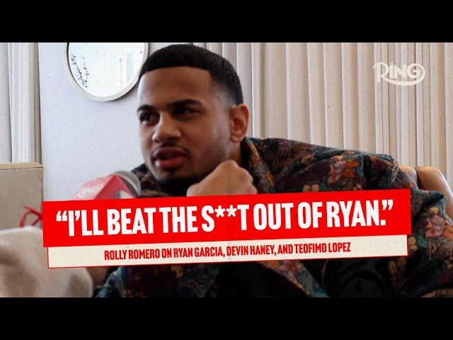 "I'll Beat The S**t Out Of Ryan!" - Rolly Romero On Ryan Garcia, Devin Haney, And Teofimo Lopez