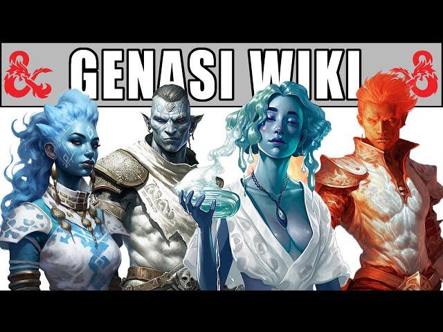 Genasi - Dungeons and Dragons 5e Wiki