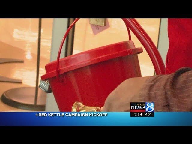 Salvation Army Red Kettle Campaign Kickoff