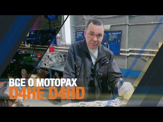 Всё о моторах D4HE. D4HD