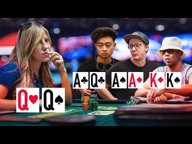 INSANE COOLERS at $3,400,000 Super High Roller Ivey | Foxen | Addamo Epic Final Table Poker Showdown