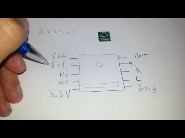 Tutorial : making Arduino radio with RDA5807M i2c module