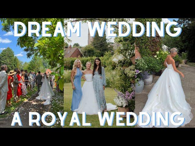 THE DREAM WEDDING! A ROYAL WEDDING IN THE COTSWOLDS | OUR FRIENDS WEDDING DAY VLOG + OXFORD DAY VLOG