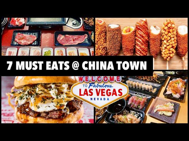 7 Must EATS @VEGAS CHINA TOWN  #vegaseats #vegasfoodie #vegas