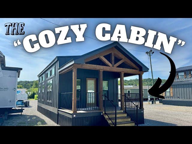 YES, Deer Valley Homebuilders built a tiny house(kinda)! The Cozy Cabin Tour