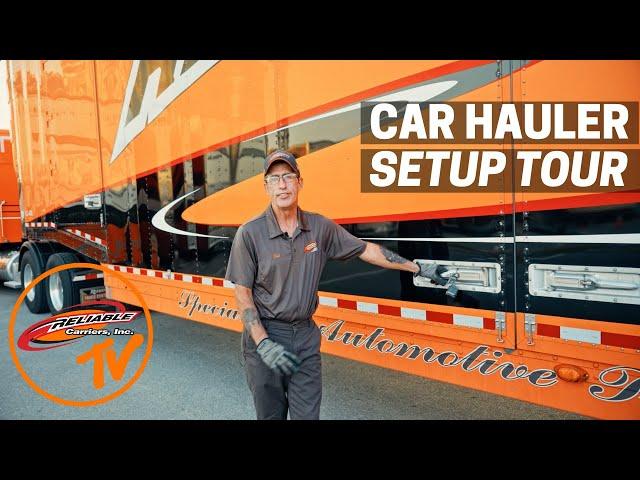 Custom Built Ford GT Auto Transport Trailer Tour - Luxury Trucking Setup | Reliable Cribs S3 E5
