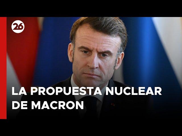  La PROPUESTA NUCLEAR de MACRON generó RECHAZO en RUSIA