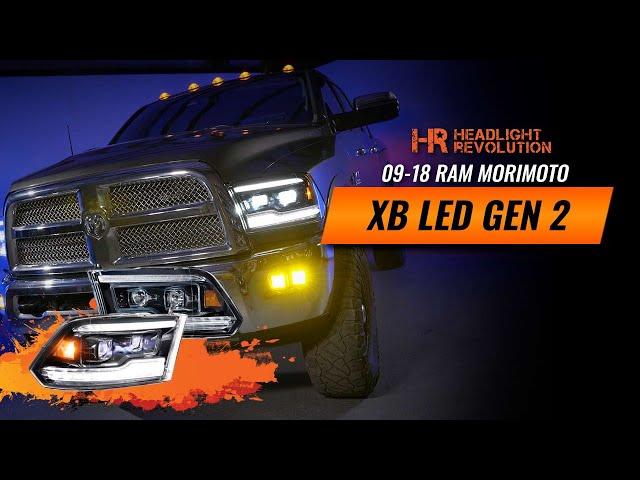 The Best LED Headlight Upgrade for the 2009 - 2018 Dodge Ram by Morimoto