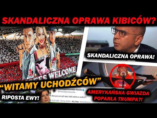 SKANDALICZNA OPRAWA KIBICÓW? BIURO LEWICY ZDEWASTOWANE? RIPOSTA EWY ZAJĄCZKOWSKIEJ!