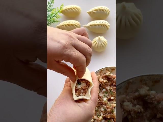 Packing dumpling easy way