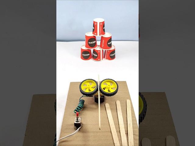 "DIY DC Motor Machine Gun That Actually Works – Shoots Sticks with Power"