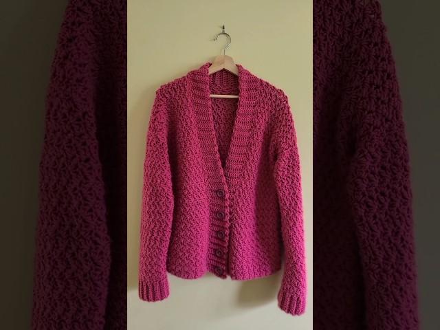 Madilyn Crochet Cardigan free pattern and video tutorial on my blog.