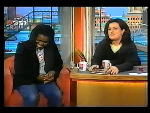 Tracy Chapman laughing, so great interview by Rosie O'Donnell (2000)