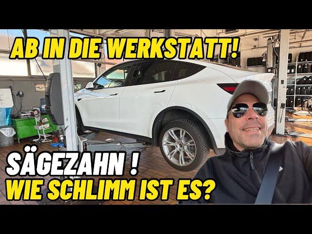 Tesla Model Y: Sägezahnreifen! Wie schlimm ist es wirklich? 38990 Euro! Da muss man zuschlagen…