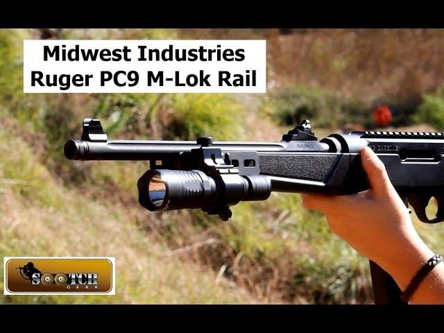 Midwest Industries Ruger PC9 M-Lok Rail Review