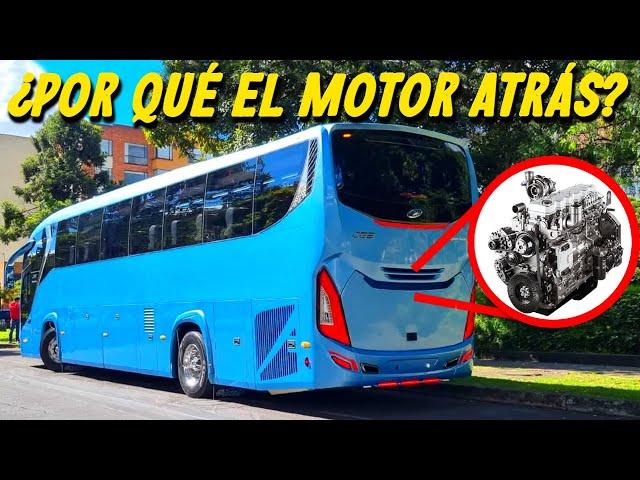 ¿Por Qué Los Autobuses Tienen El Motor En La Parte Trasera?