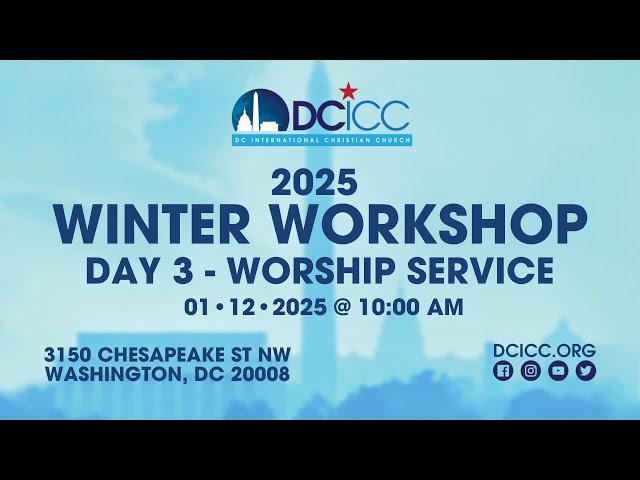 2025 Winter Workshop: Session 3 | LIVESTREAM | 01•12•2025