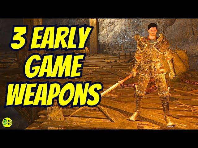 How to Get Good Weapons in Elden Ring Early Game - 3 Melee Crackers!