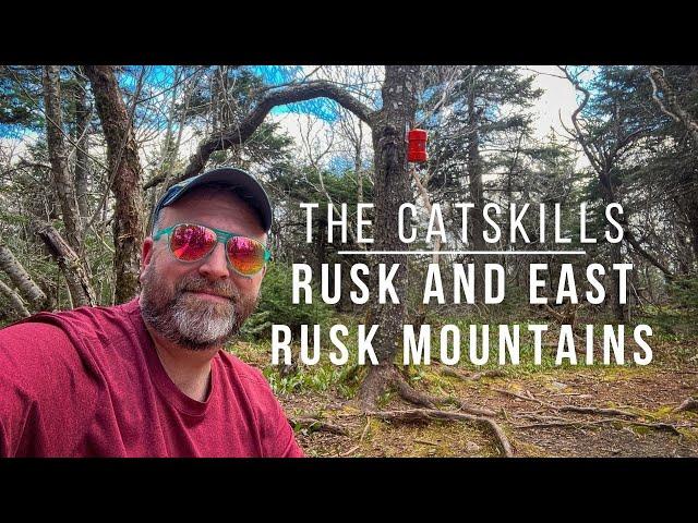 Hiking Rusk and East Rusk Mountains - Catskills Trailless Peaks Bushwhack