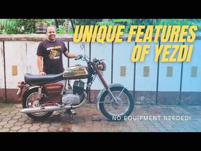 Unique features of Yezdi motorcycle | yezdi roadking