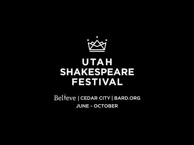 See You at the Utah Shakespeare Festival This Summer!