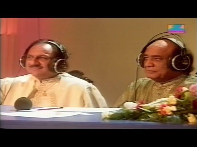 Mehdi Hassan Sahib's Exclusive Moments -- As a Judge in Singing Competition -- SA RE GA MA -- ZEE TV