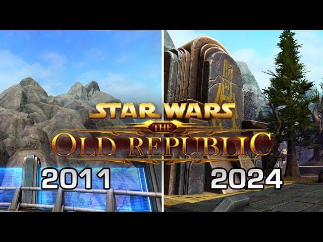 Old VS New Tython and Hoth Graphics in SWTOR 2024