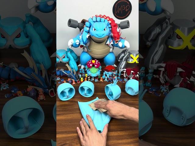 3d printing a gigantic gyarados.           #pokemon #3dprinted