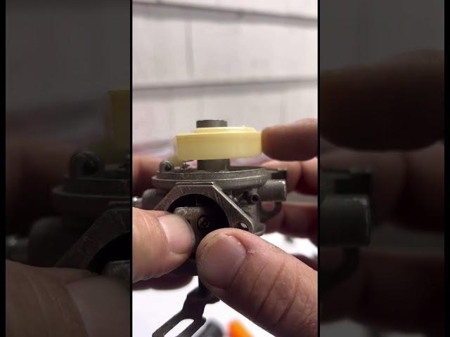 How to adjust ￼Tecumseh carburetor float.