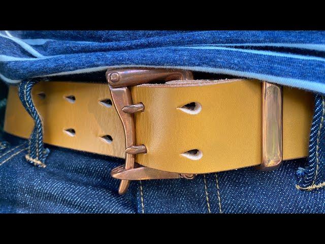 Pigeon Tree Crafting Belt in London Tan Sedgwick