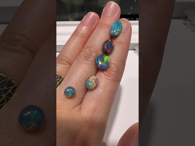 Opal Magic. Shopping for some Australia black opals #opal #jewelrymaking #craftbusiness