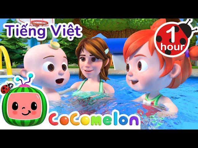 Bài hát Bơi Lội | CoComelon Tiếng Việt | Nhạc cho Trẻ em | Bài hát Ru ngủ