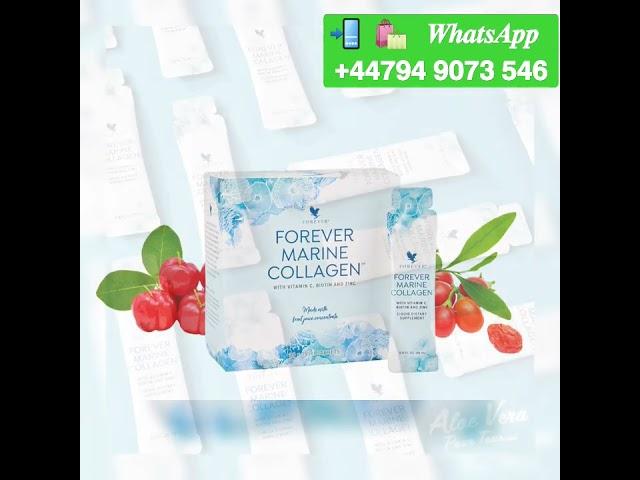 Smoother, younger and more glowing skin with Forever Marine Collagen