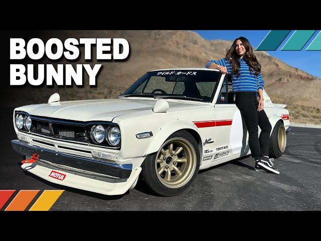 BOOSTED BUNNY: Triple-Carb Turbo Hakosuka '72 Nissan Skyline Period-Correct JDM Classic | EP29