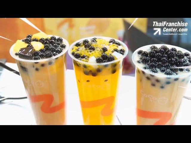 CoCo Fresh Tea & Juice at the Thailand Franchise Expo