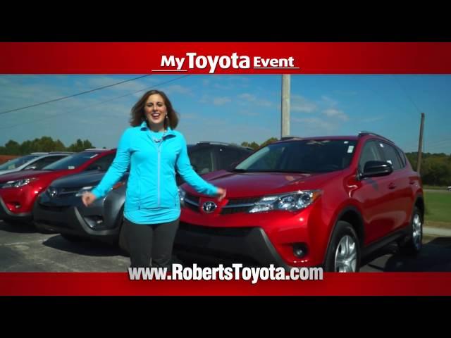 I bought my Toyota at Roberts Toyota!!