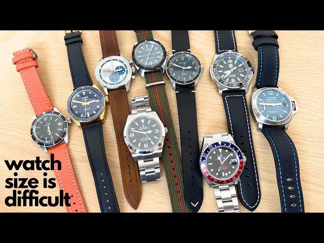 Size Matters & Watches Deceive You | I Found My Perfect Watch Size