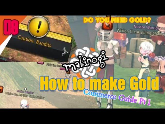 How to make Gold in Mabinogi Commerce Ft. Wixion