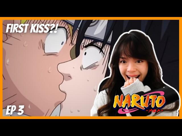 FRIENDS or FOES?!  Naruto Episode 3 Reaction | Meeting Sasuke & Sakura!