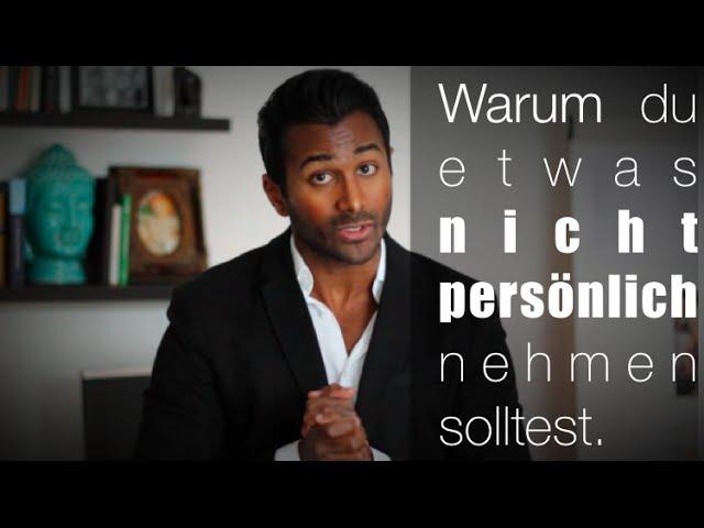 Motivation (Video): Etwas persönlich nehmen.