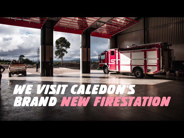 We visit Caledon's brand new firestation