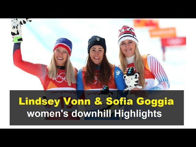 Sofia Goggia beats Lindsey Vonn in downhill | Olympic 2018