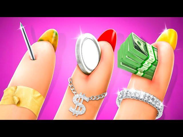 Rich vs Poor School Hacks! Who Has the Best Ideas?